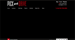 Desktop Screenshot of pickanddrive.com